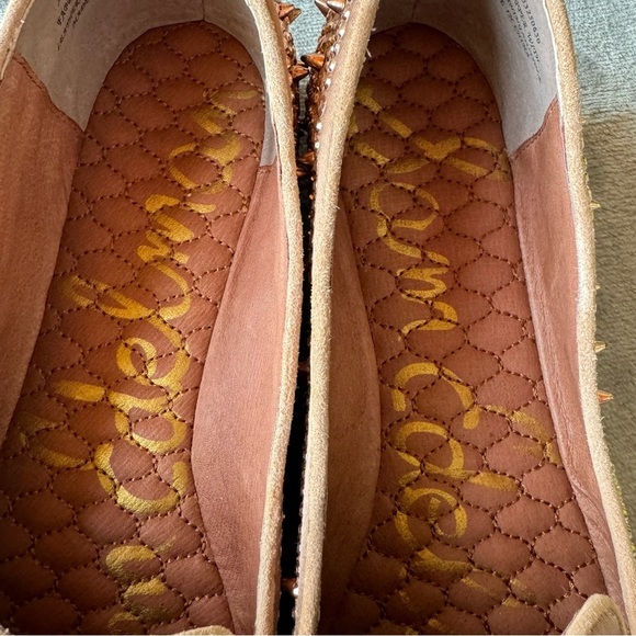 Sam Edelman Adena‎ Studded Loafers Size 8 Dusty Rose - Picture 5 of 6